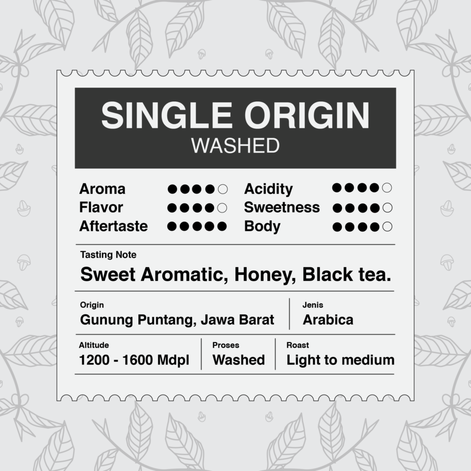 Arabica Washed | Puntang Single Origin